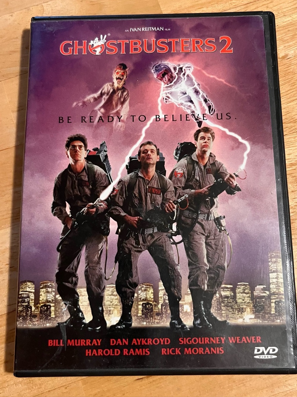 Ghostbusters 2 DVD